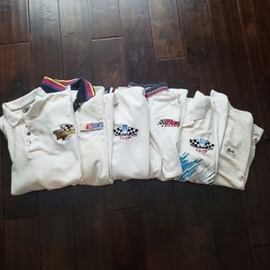 Bundle of 6 vintage racing shirts XL and XXL